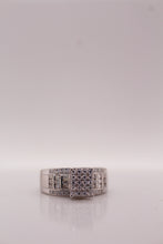 Luxury Multi-Stone Silver Statement Ring