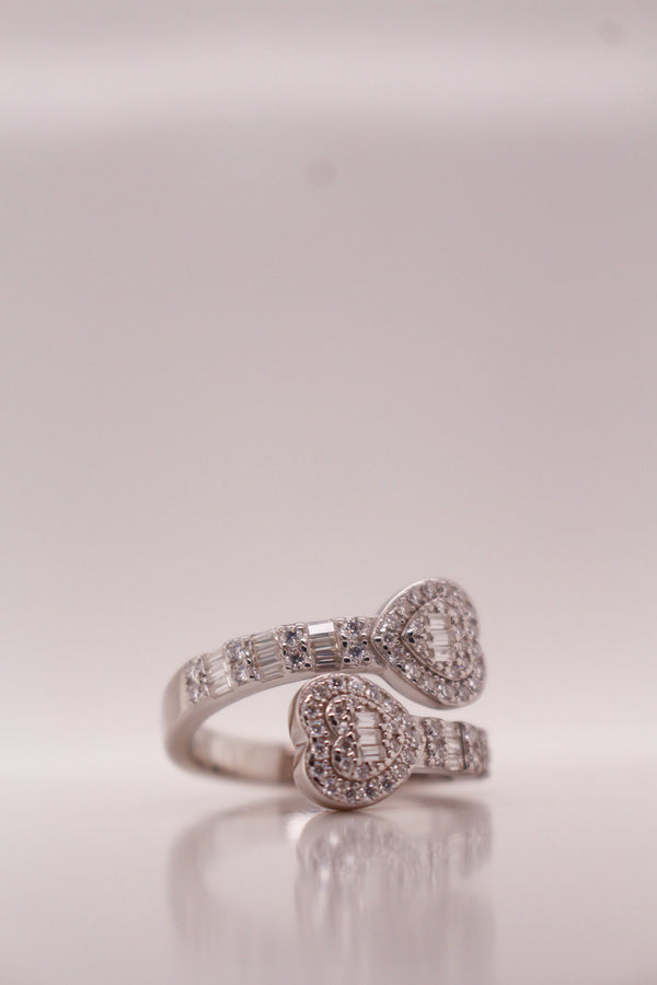 Endless Love Heart Wrap Ring
