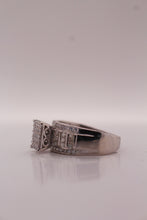 Luxury Multi-Stone Silver Statement Ring
