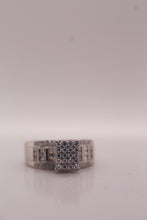 Luxury Multi-Stone Silver Statement Ring