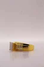 Luxury Two-Tone Diamond Cluster Statement Ring