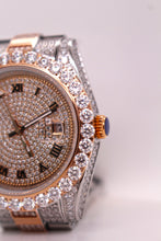 Majestic Aura Diamond Watch – Gold & Silver