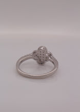 Elegant Silver Clover Ring