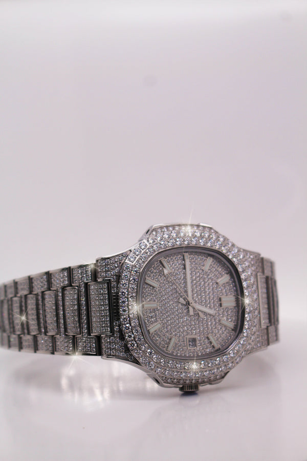 The Iced Out Nautilus Sports Watch