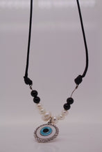 EVIL EYE PROTECTION PEARL NECKLACE