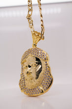 ICED OUT JESUS PENDANT NECKLACE