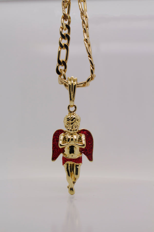 GUARDIAN ANGEL PENDANT NECKLACE