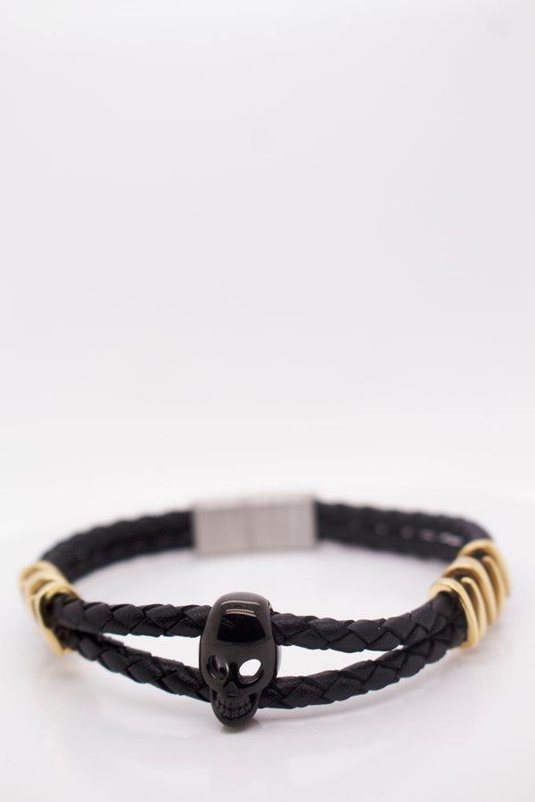 The Black Skull Rider Bracelet