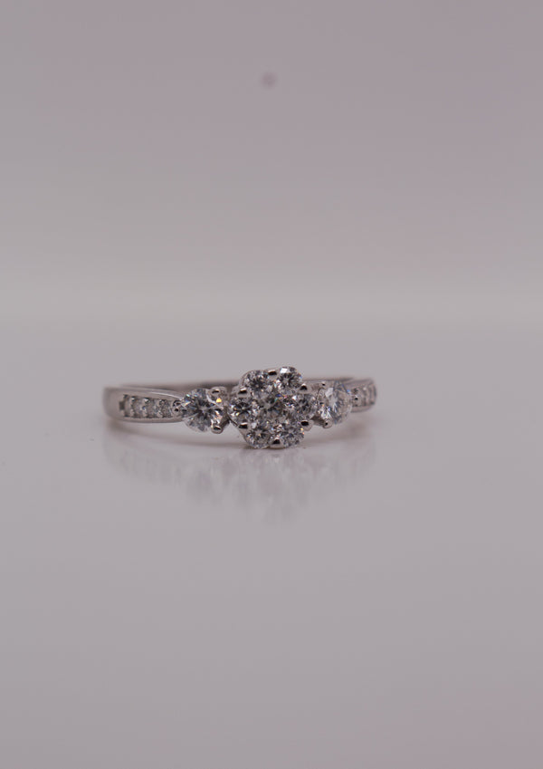 Luxury Triple Brilliance Engagement Ring