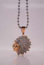 ICED OUT CHIEF PENDANT NECKLACE