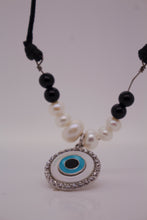 EVIL EYE PROTECTION PEARL NECKLACE
