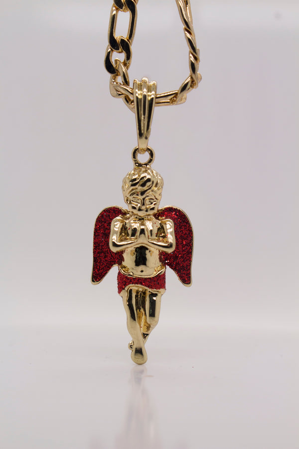 GUARDIAN ANGEL PENDANT NECKLACE