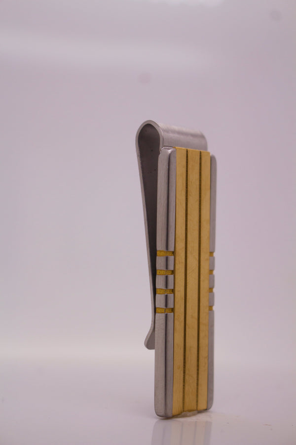 The Executive Money Clip - Gold Accent
