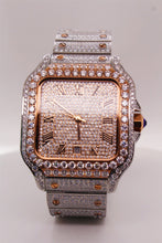 The Rose Gold Iced King's Timepiece