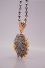ICED OUT CHIEF PENDANT NECKLACE