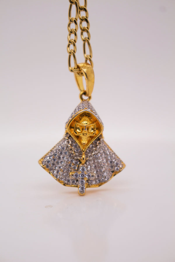 ICED OUT GRIM REAPER PENDANT