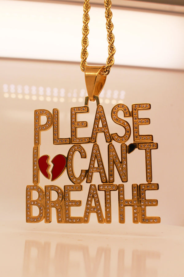 The Statement Slogan Pendant