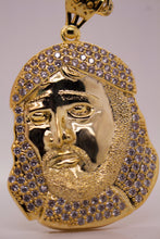 ICED OUT JESUS PENDANT NECKLACE