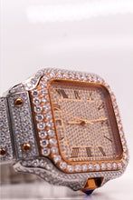 The Rose Gold Iced King's Timepiece