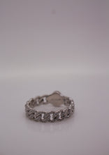 Luxury Chain Link Clover Ring