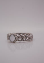 Luxury Chain Link Clover Ring