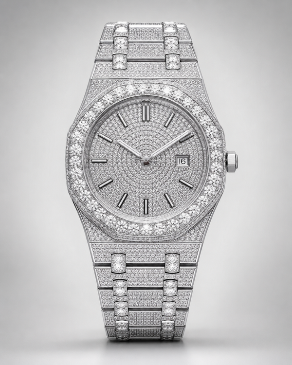 Audemars Piguet Moissanite Iced-Out Luxury Watch