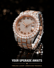 Rollex Moissanite Iced-Out Luxury Watch