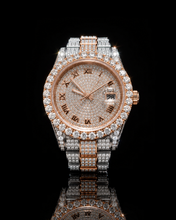 Rollex Moissanite Iced-Out Luxury Watch