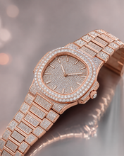 Patek Philippe Moissanite Iced-Out Luxury Watch