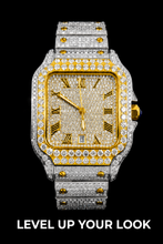 Cartier-Style Moissanite Iced-Out Luxury Watch