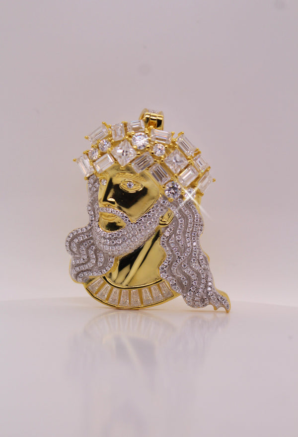 The Crowned Glory Jesus Pendant