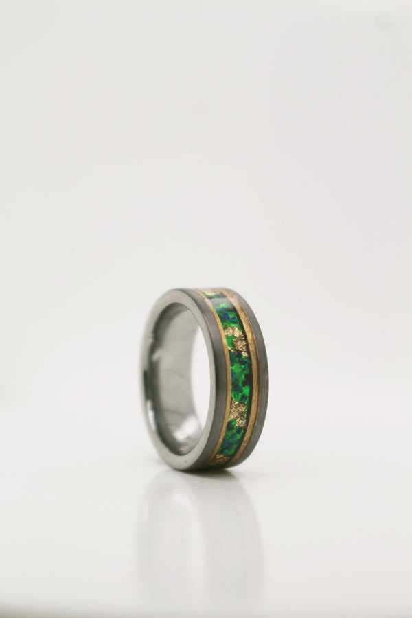 Emerald Forest Inlay Band