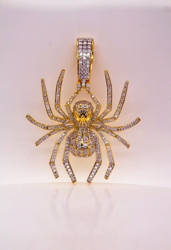Venom Encrusted Spider Pendant