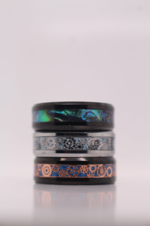 The Inlay Collection Rings