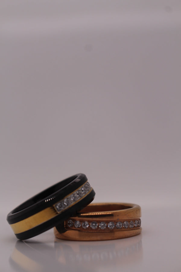 The Pave Channel Rings