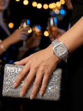 Cartier-Style Moissanite Iced-Out Luxury Watch