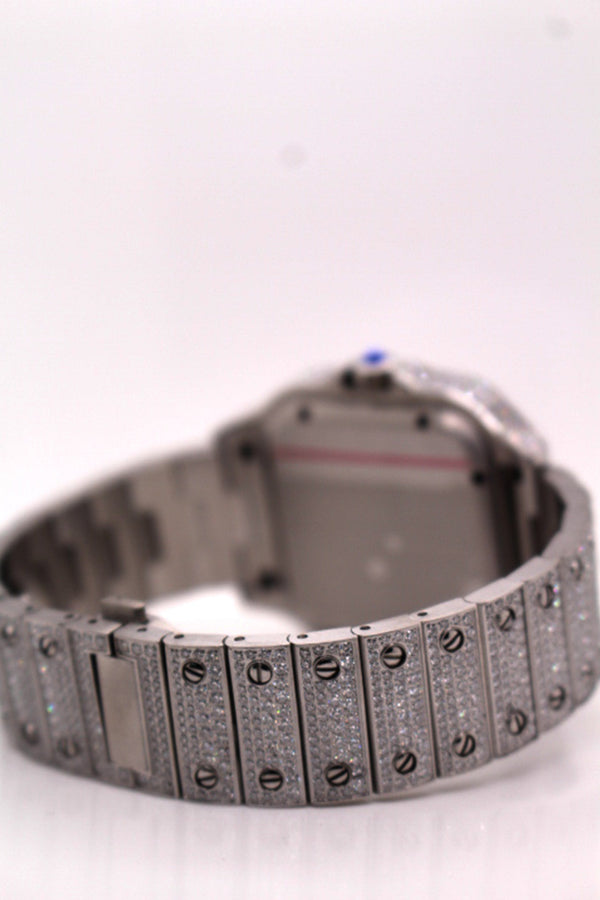 Glacier Royale Diamond Watch – Silver
