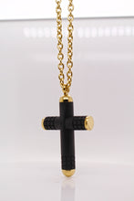 The Modern Black & Gold Cross