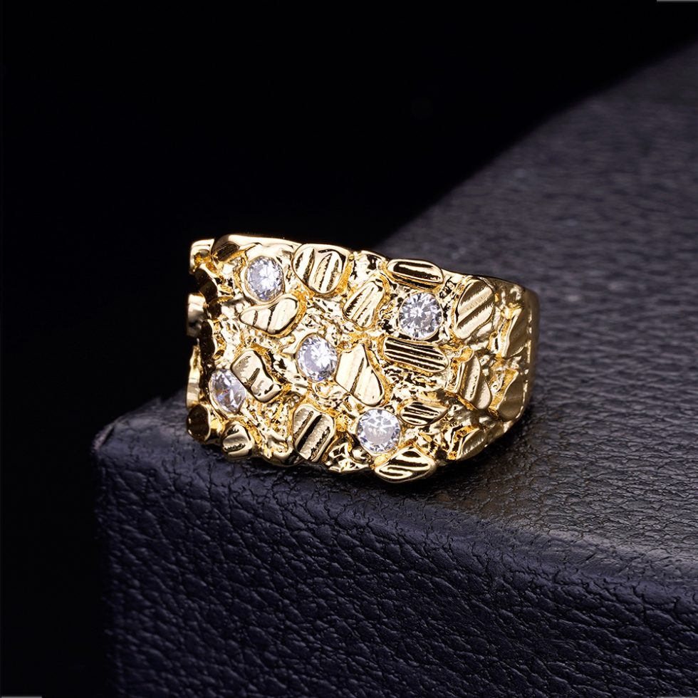 925 MOISSANITE RHODIUM ICED OUT RING | SMRR7001