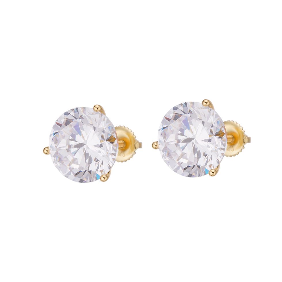 MOISSANITE ICED OUT EARRING | SME7036