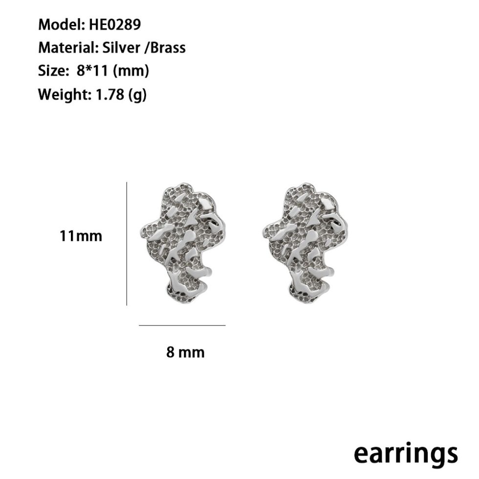 MOISSANITE ICED OUT EARRING | SME7001