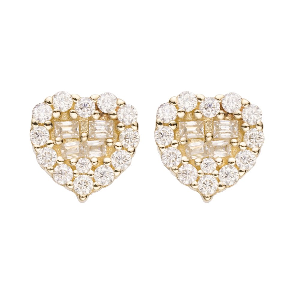 MOISSANITE ICED OUT EARRING | SMEG7030