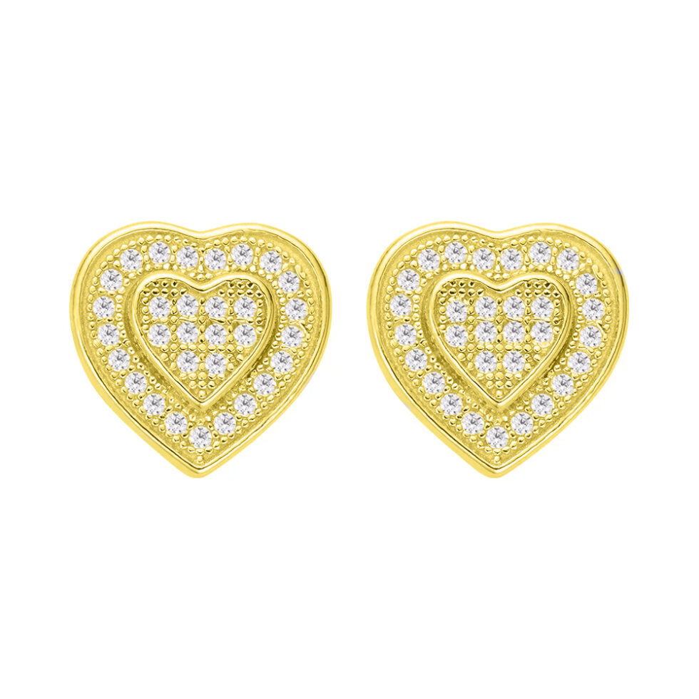 MOISSANITE ICED OUT EARRING | SME7025