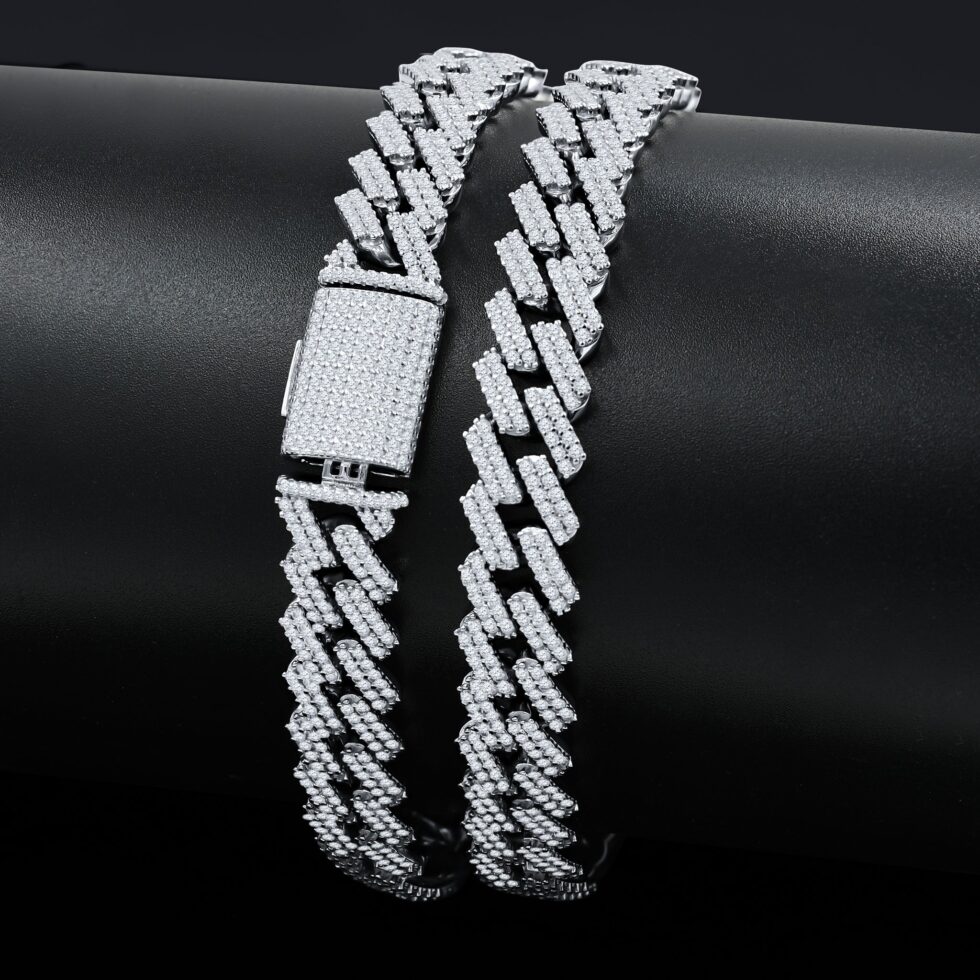 MOISSANITE ICED OUT CHAIN | SMNR7077