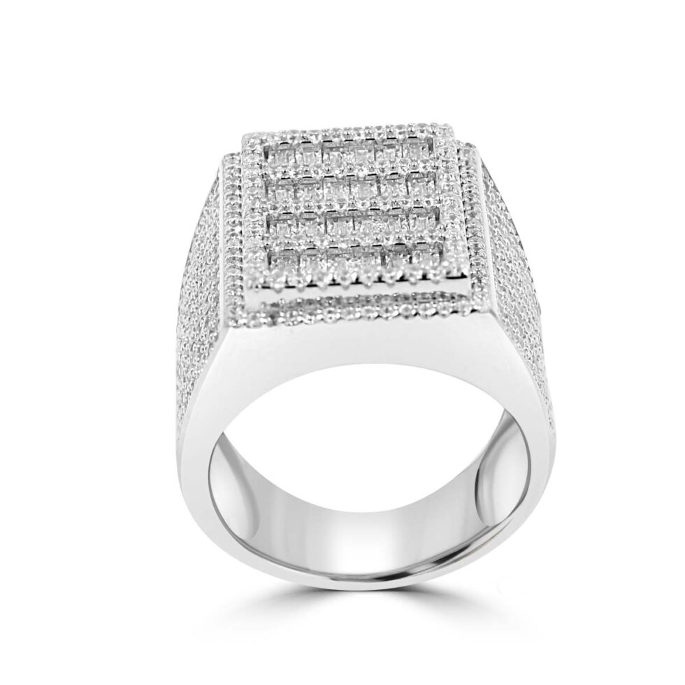SILVER CZ RING | SSMR0009