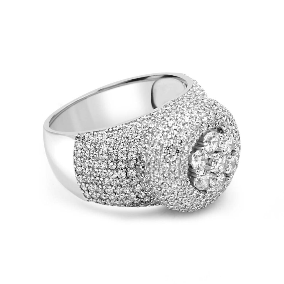 SILVER CZ RING | SSMR0030