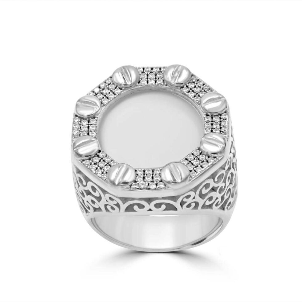SILVER CZ RING | SSMR2021004